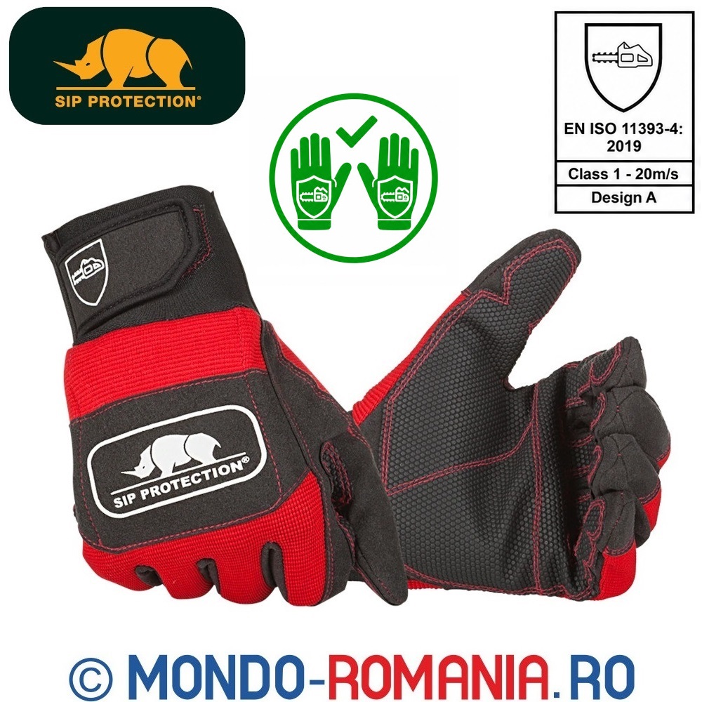 Manusi de protectie pentru lucru cu motofierastraul 2XD3